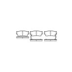 Mga 55431 Fren Balatası Ön X-90 Vitara 90-98 3 Kapı Uyumlu