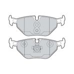MGA 56207 Fren Balatası Arka 75 Mg Zt / 9-5 / Bmw 3 E46 Bmw Z3 Bmw Z4 E85 / Mg6