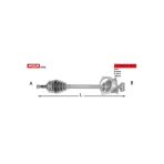 Mga 70700 Aks Sol Absli Clıo Iı 98- Kangoo 98- 1.5 Dcı Ince Freze Yaylı