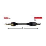 Mga 70927 Aks Komple Sol Edc Otomatik 6 Vites Fluence Megane Iıı 1.5 K9K 391016076R