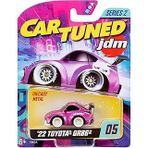 MGAE CarTuned JDM Seri 2 2022 Toyota GR86, Mor, Diecast Metal Oyuncak Araba, Koleksiyon Figürü