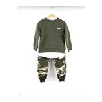 MGD Kamuflaj Asker Sweatshirt Eşofman Takımı Alt Üst Takım