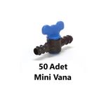 MGF PLAST Mgf 16mm. X 50 Adet Mini Vana - Damlama Sulama Hortumu Ek Parçaları