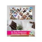 Mgi Design Kişiye Özel 15 Fotoğraflı Premium Kanvas Tablo, Çok Renkli, 50x70 cm
