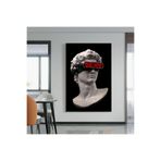 Mgi Design Sexy Roma Heykeli Kanvas Tablo, Dikey, 35x50 cm, Duvar Dekorasyonu, HD Dijital Baskı