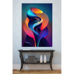 Mgi Design Soyut Sanat Kanvas Tablo, Salon ve Genç Odası, 80x120 cm, Çok Renkli, Modern Duvar Dekoru