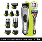 MGK7220 Erkek Bakım Kiti 10 In 1 Trimmer 7 Gilette Hediyeli - Altın