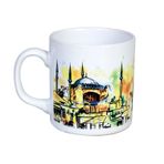 Mgm Ayasofya 1453 Desenli Saplı Kupa Bardak