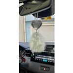 Mgs Dizayn Kalpli Çift Harfli Dikiz Aynası Süsü (HARFLERİ MESAJ YOLU ILE ILETİN LÜTFEN)