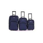 MGV V110 SPOT KUMAŞ 2 TEKER VALİZ 3LÜ SET