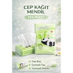 M&H 1 Adet Cep Kağıt Mendil - Taşınabilir Çanta Boy - Cep Mendili - Taşınabilir Hijyenik