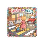 M&H Coloring Family Moments - 21x21 cm Boyama Kitabı, Çocuk ve Yetişkinler için