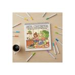 M&H Coloring Girl Moments Vol 1 - 21x21 cm Boyama Kitabı, Çocuk ve Yetişkinler için