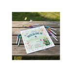 M&H Coloring Minik Mutluluklar - 21x21 cm Boyama Kitabı, Çocuk ve Yetişkinler için