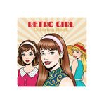 M&H Coloring Retro Girl - 21x21 cm Boyama Kitabı, Çocuk ve Yetişkinler için