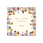 M&H Coloring Sweet Drinks - 21x21 cm Boyama Kitabı, Çocuk ve Yetişkinler için