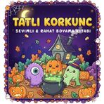 M&H Coloring Tatlı Korkunç - 21x21 Boyama kitabı Çocuk ve Yetişkinler için