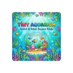 M&H Coloring Tiny Aquarium - 21x21 cm Boyama Kitabı, Çocuk ve Yetişkinler için