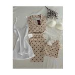 MH Moony Homewears 6'lı Desert Pamuklu Pijama Saten Gecelik Çeyiz Seti