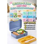 M&H Pratik Yemek Seti: 1 Adet Yemek Kabı, 9 Adet Kağıt Mendil ve 8 Adet Islak Mendil - Gri