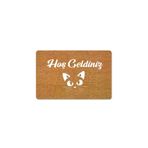 M&H Quality 15611600 Kitten Heart Temalı Coco Görünümlü Dekoratif Dış Kapı Önü Ve İç Mekan Paspası
