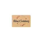M&H Quality 5415688881561 Hoş Geldiniz Yazılır Coco Görünümlü Dekoratif Dış Kapı Önü Ve Iç Mekan Paspası