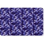 M&H Quality Dijital Baskılı Desenli Dekoratif Dış Kapı Önü ve Iç Mekan Paspası Yıkanabilir Kaymaz Taban - Mavi - 70 x 45 cm