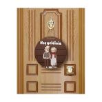 M&H Quality Hoşgeldiniz" Yazılı Mdf Kapı Süsü(22.5 Cm)Sevimli Yaşlı Çift Temalı Halat Askılı Giriş Dekoru