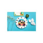 M&H Quality Tropikal Günbatımı Desenli Sessiz Duvar Saati 40 Cm