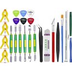 MHM Çok Amaçlı Set Bilgisayar Tv Notebook Laptop Tablet Telefon Pc Sökme Çubuk ve Yaylı Kıskaç Çoklu Tamir Onarım Seti ST87
