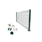 Mhrgroup Cma 1 Adet 50 x 250 cm Panel Çit Takım,yeşil Panel Çit,galvaniz Çit Teli,puntalı Tel Çit Panel,direkli Panel Çit Takımı