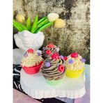 Mhyssa Naturals Doğal Cupcake Sabun/ Natural Cupcake Soap - çikolatalı-chocolate