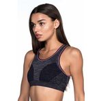 M,I 4026 Mavi Spor Sütyen Büstiyer Kadın Bralette Dikişsiz Spor Kıyafeti Askısız Nefes Alır Koşu Yoga Jumping Fitness Mavi L