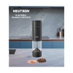 Mi-Ça Home Neutron Ntl-Pg-03 Pilli Tuz ve Baharat Öğütücü Değirmen Tekli - Acı Yeşil - Option-1