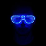 Mi Led Işıklı Parti Gözlüğü - Neon Glow Şerit Gözlük 3 Modlu