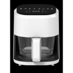 Mi Line Cam Hazne 4lt Airfryer Sıcak Hava Fritözü - Beyaz