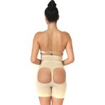 M,I Shapewear kadın karın yolu vücut | korse fonksiyonlu iç çamaşırı | kadınlar için vücut şekillendirici bacaklı dikişsiz 2033 bej Bej L