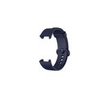 Mi Watch Lite Kordon Akıllı Saat Bileklik Kordonu Silikon Kayış Kordon + Ppma Nano Ekran Koruyucu Lacivert