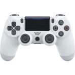 Mi7a Doubleshock Ps4 Uyumlu Kablosuz Titreşimli Oyun Kolu Gamepad - Beyaz