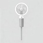Mi7a El Tipi Şarjlı Vantilatör (Askılı Mini Fan) - Gri