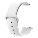 Mi7a Huawei Gt / Gt2 / Gt2 Pro - Honor Magic Watch 2 46MM - Samsung Gear Watch 46MM Silikon Kordon Kayış Beyaz