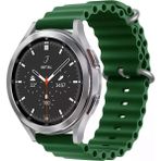 Mi7a Huawei Watch Gt / Gt2 / Gt2 Pro / Gt3 / Gt3 Pro - Honor Magic Watch 2 46MM - Samsung Gear Watch 46MM Silikon Kordon Kayış - Yeşil