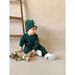 Mia Baby Pamuk Bereli 3'Lü Takım Bebek Ve Çocuk Nefti Yeşil