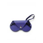Mia Belt Asılabilir Gözlük Kılıfı Kalp Model Mor Renk Suni Deri Çanta Charmı