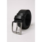 Mia Belt Erkek Kemer Siyah Kot ve Kanvas Pantolon için uygundur En:4 cm