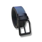Mia Belt Erkek Kemer Siyah Suni Deri En:4 cm Kot ve Kanvas Pantolon için Uygundur.