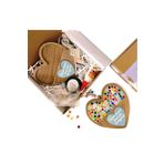 Mia Creative Art Kalp Figürü Ahşap Mozaik Seti (AHŞAP) - Çocuk Aktivite Seti