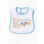 mia mia My Little Teddy Baskılı Erkek Bebek Önlüğü 0-12 ay