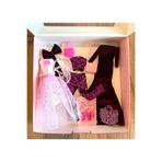 MIA WARDROBE Pembe 3'lü Oyuncak Bebek Kıyafet Seti