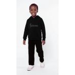 MiaBaby Kapşonlu Kuplu Sweat - Siyah